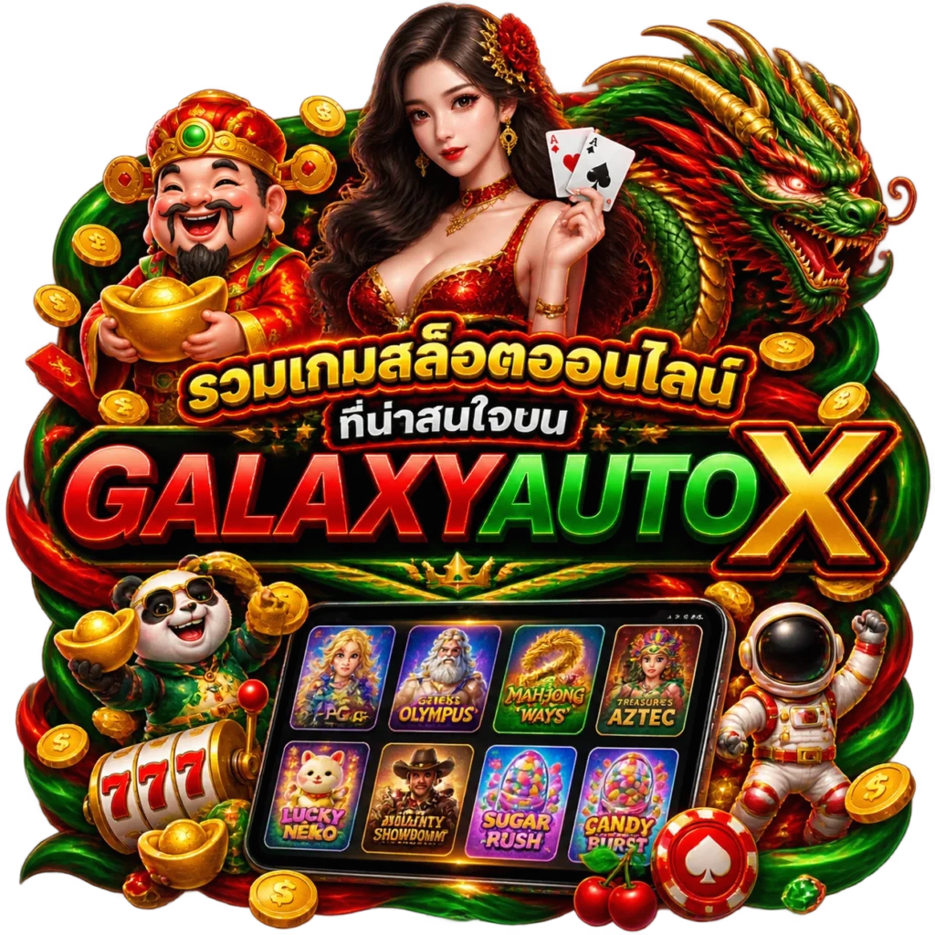 รวมเกมสล็อตออนไลน์ที่น่าสนใจบน GALAXYAUTOX